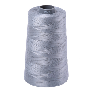 Aurifil embroidery thread spool in Light Blue Grey (2610) - 28wt 3300m