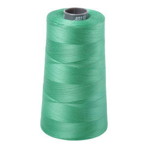 Aurifil embroidery thread spool in Light Emerald (2860) - 28wt 3300m