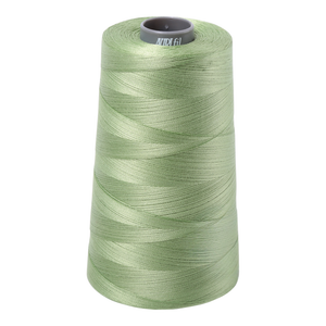 Aurifil embroidery thread spool in Light Fern (2882) - 28wt 3300m