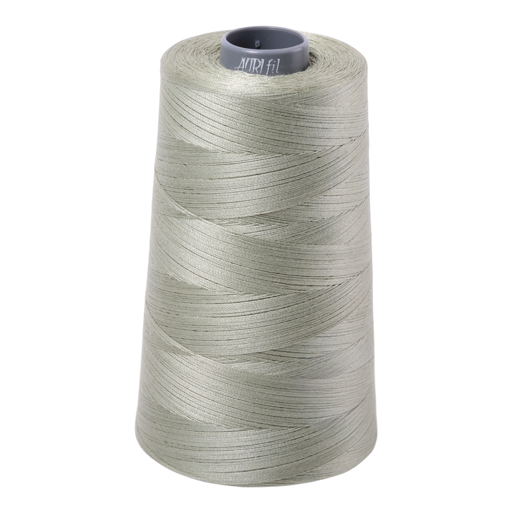 Aurifil embroidery thread spool in Light Laurel Green (2902) - 28wt 3300m
