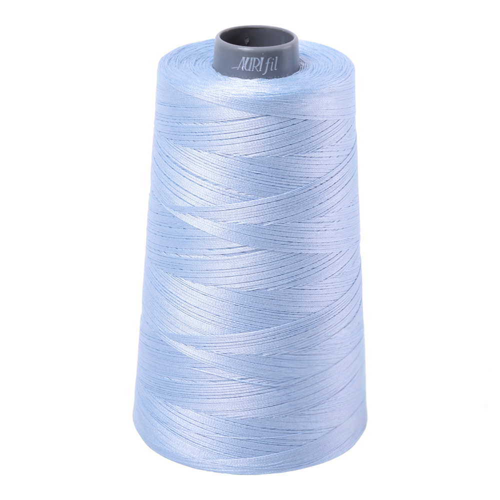 Aurifil embroidery thread spool in Light Robins Egg (2710) - 28wt 3300m