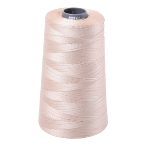 Aurifil embroidery thread spool in Light Sand (2000) - 28wt 3300m