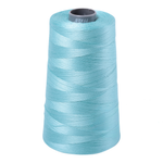 Aurifil embroidery thread spool in Light Turquoise (5006) - 28wt 3300m