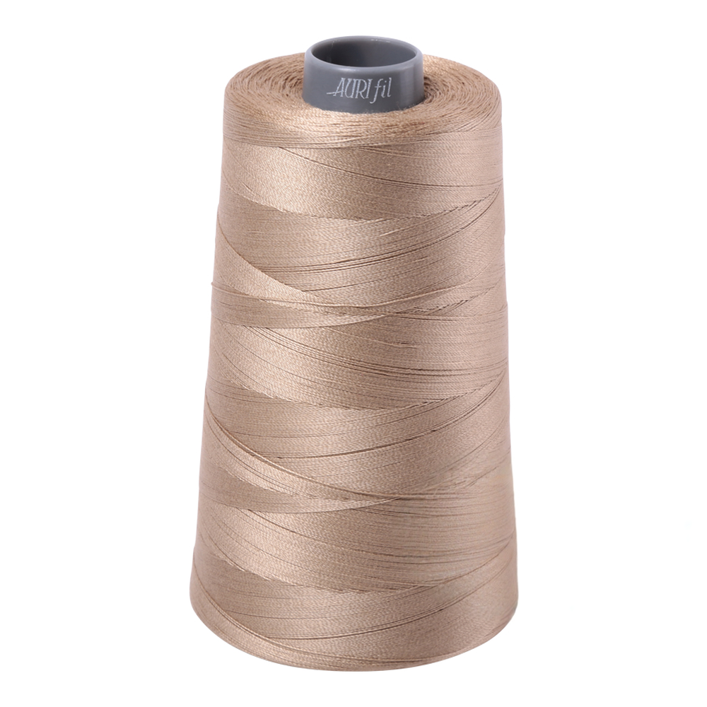 Aurifil embroidery thread spool in Linen (2325) - 28wt 3300m