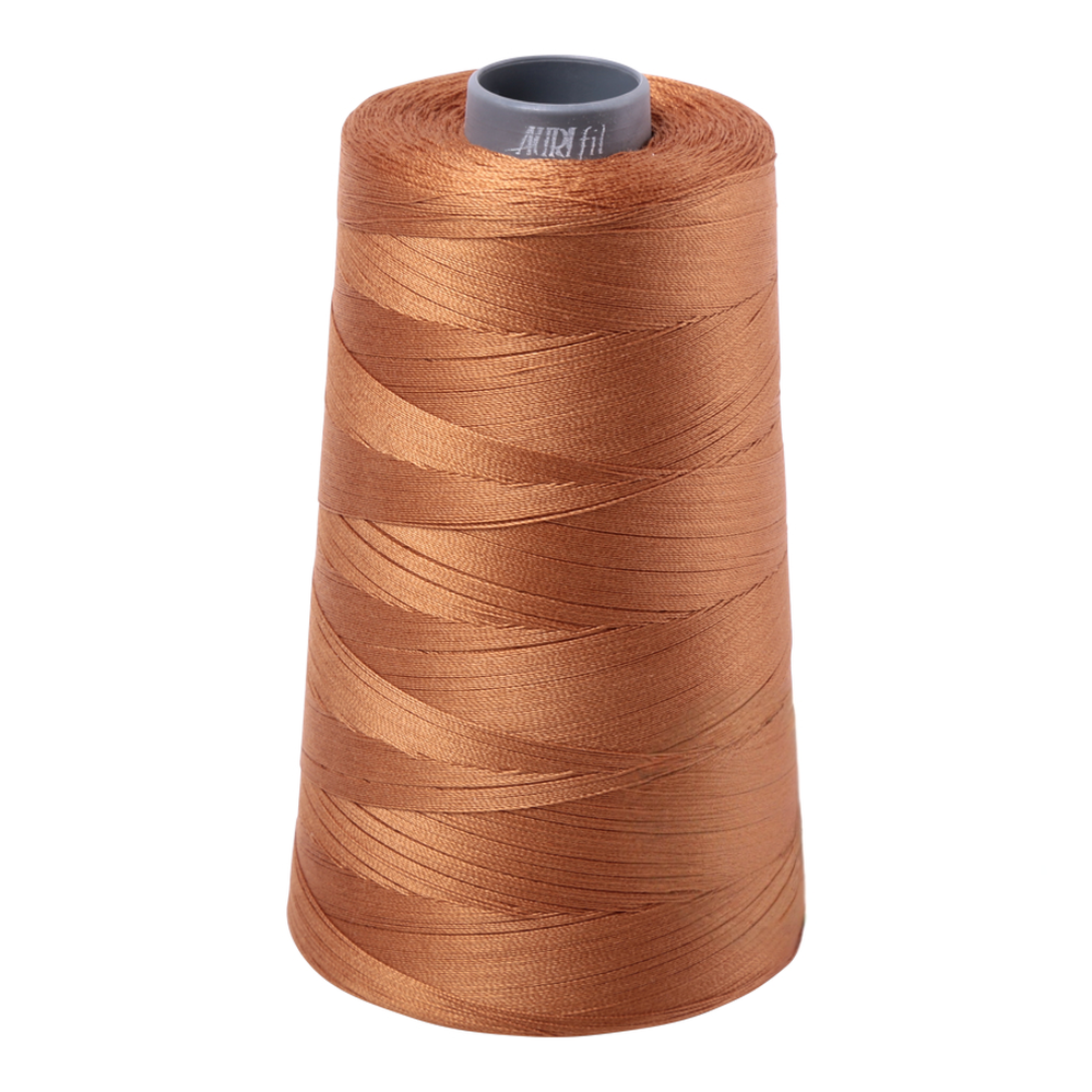 Aurifil embroidery thread spool in Lt Cinnamon (2335) - 28wt 3300m