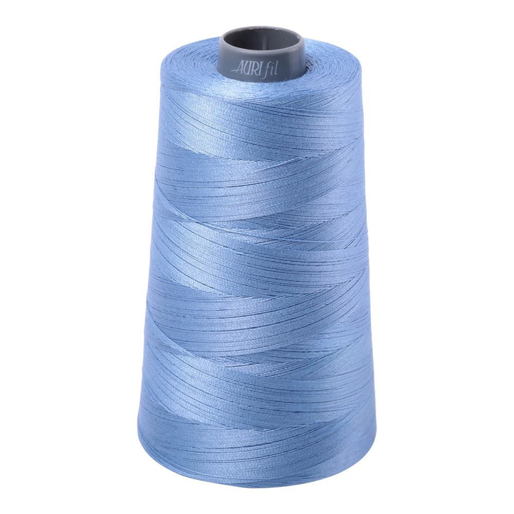 Aurifil embroidery thread spool in Lt Delft Blue (2720) - 28wt 3300m