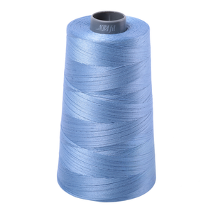 Aurifil embroidery thread spool in Lt Delft Blue (2720) - 28wt 3300m
