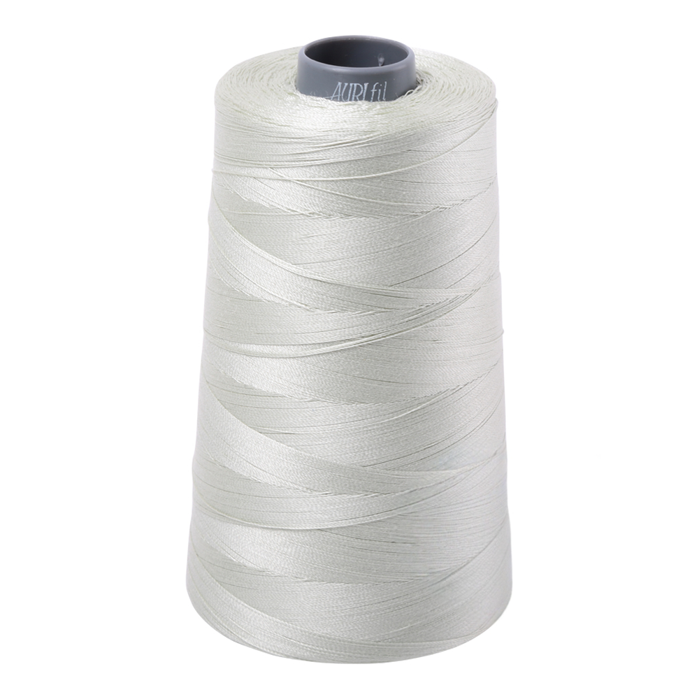 Aurifil embroidery thread spool in Lt Grey Green (2843) - 28wt 3300m