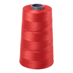 Aurifil embroidery thread spool in Lt Red Orange (2277) - 28wt 3300m