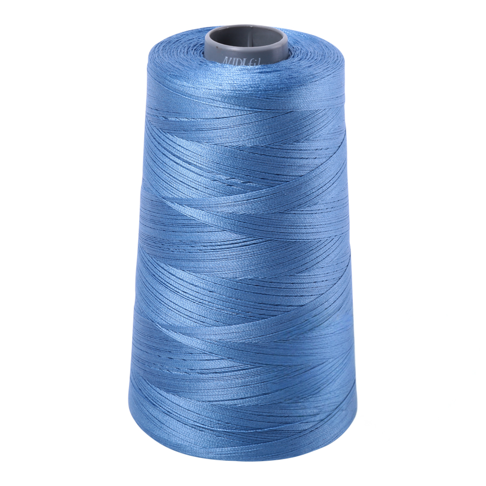 Aurifil embroidery thread spool in Lt Wedgewood (2725) - 28wt 3300m