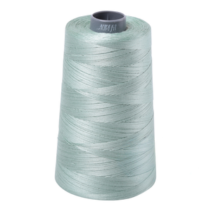Aurifil embroidery thread spool in Marine Water (5014) - 28wt 3300m