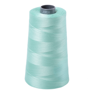 Aurifil embroidery thread spool in Med Mint (2835) - 28wt 3300m