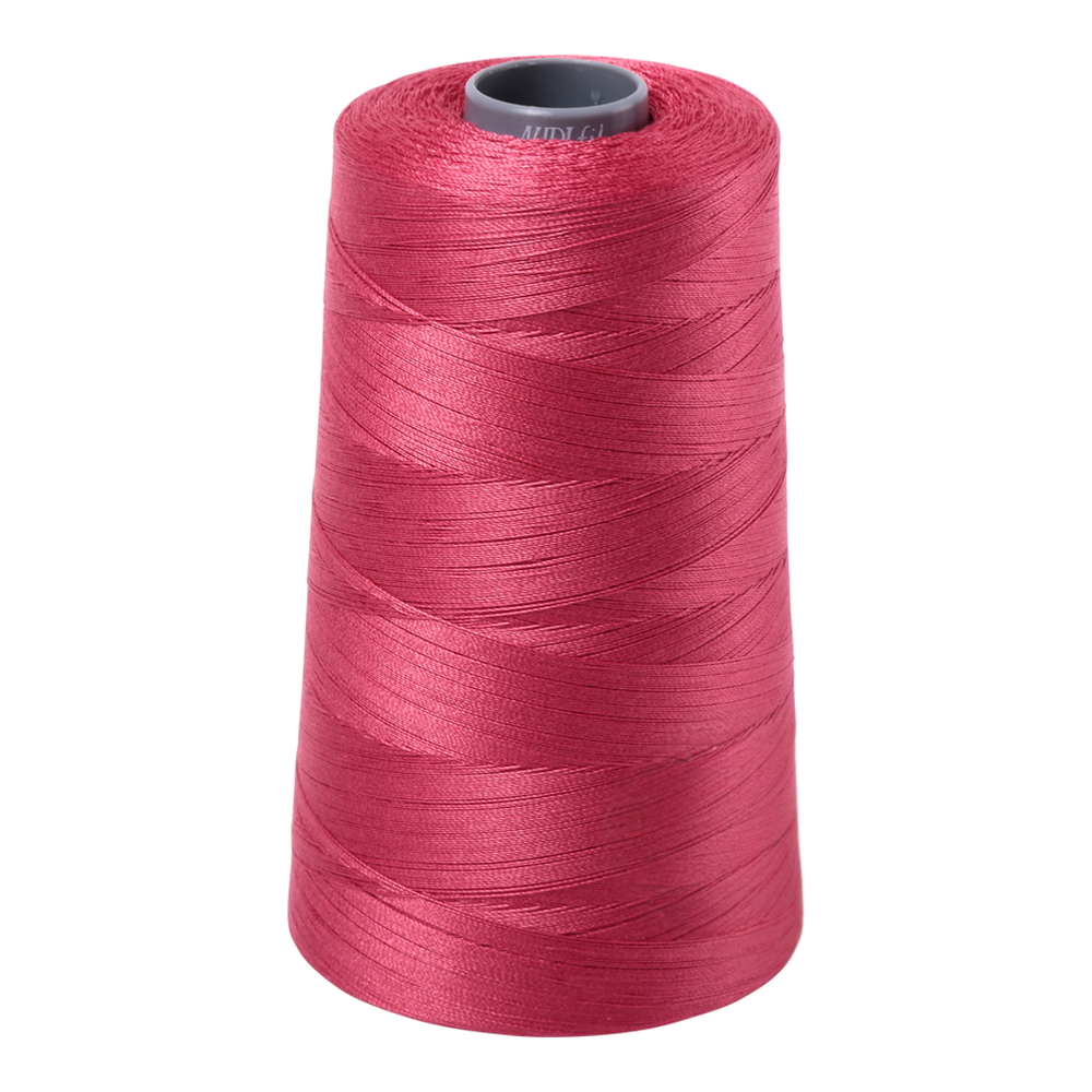 Aurifil embroidery thread spool in Med Peony (2440) - 28wt 3300m