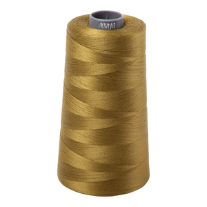 Aurifil embroidery thread spool in Medium Olive (2910) - 28wt 3300m