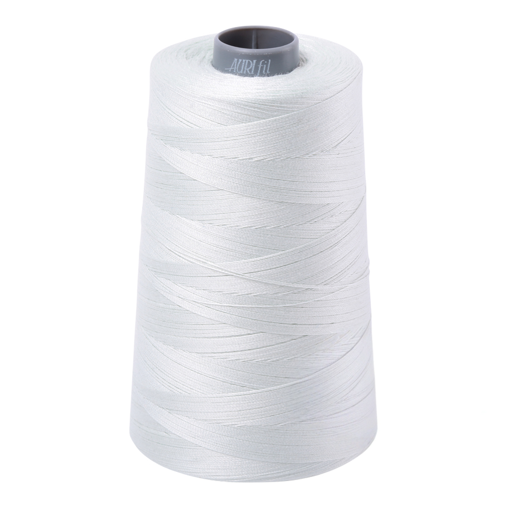 Aurifil embroidery thread spool in Mint Ice (2800) - 28wt 3300m
