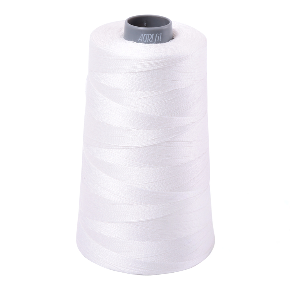 Aurifil embroidery thread spool in Natural White (2021) - 28wt 3300m