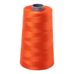 Aurifil embroidery thread spool in Neon Orange (1104) - 28wt 3300m