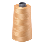 Aurifil embroidery thread spool in Ocher Yellow (5001) - 28wt 3300m