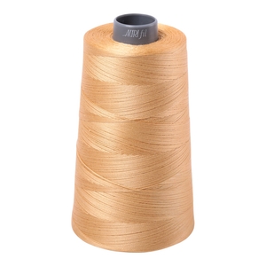 Aurifil embroidery thread spool in Ocher Yellow (5001) - 28wt 3300m
