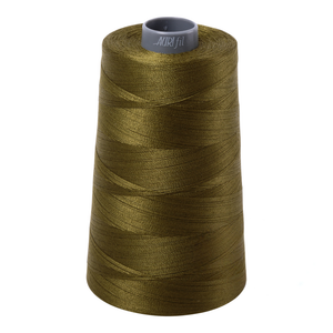 Aurifil embroidery thread spool in Olive (2887) - 28wt 3300m