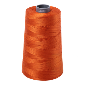 Aurifil embroidery thread spool in Orange (2235) - 28wt 3300m