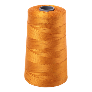 Aurifil embroidery thread spool in Orange Mustard (2140) - 28wt 3300m