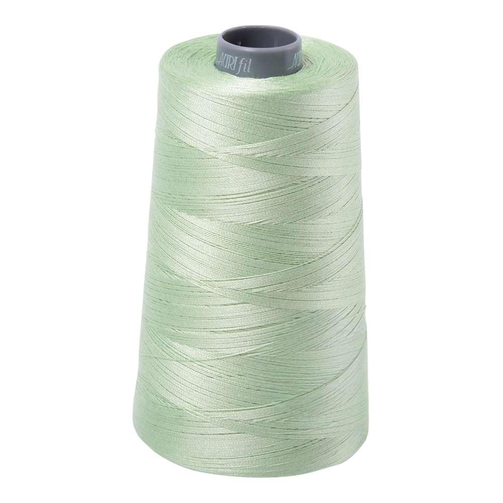 Aurifil embroidery thread spool in Pale Green (2880) - 28wt 3300m