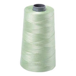 Aurifil embroidery thread spool in Pale Green (2880) - 28wt 3300m