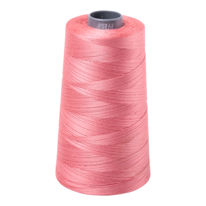 Aurifil embroidery thread spool in Peachy Pink (2435) - 28wt 3300m