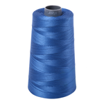 Aurifil embroidery thread spool in Peacock Blue (6738) - 28wt 3300m