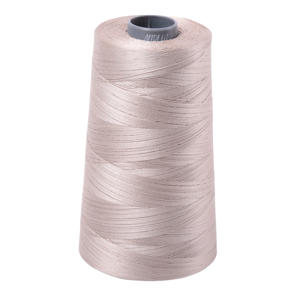 Aurifil embroidery thread spool in Pewter (6711) - 28wt 3300m