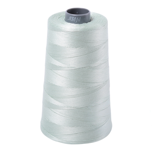 Aurifil embroidery thread spool in Platinum (2912) - 28wt 3300m