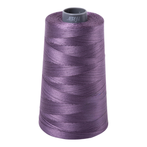 Aurifil embroidery thread spool in Plumtastic (6735) - 28wt 3300m