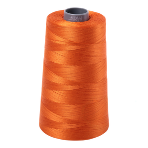 Aurifil embroidery thread spool in Pumpkin (2150) - 28wt 3300m