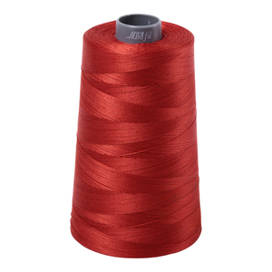 Aurifil embroidery thread spool in Pumpkin Spice (2395) - 28wt 3300m