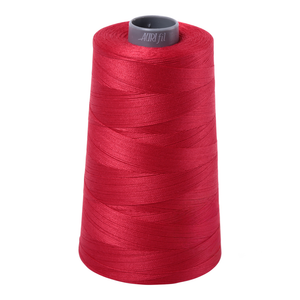 Aurifil embroidery thread spool in Red (2250) - 28wt 3300m