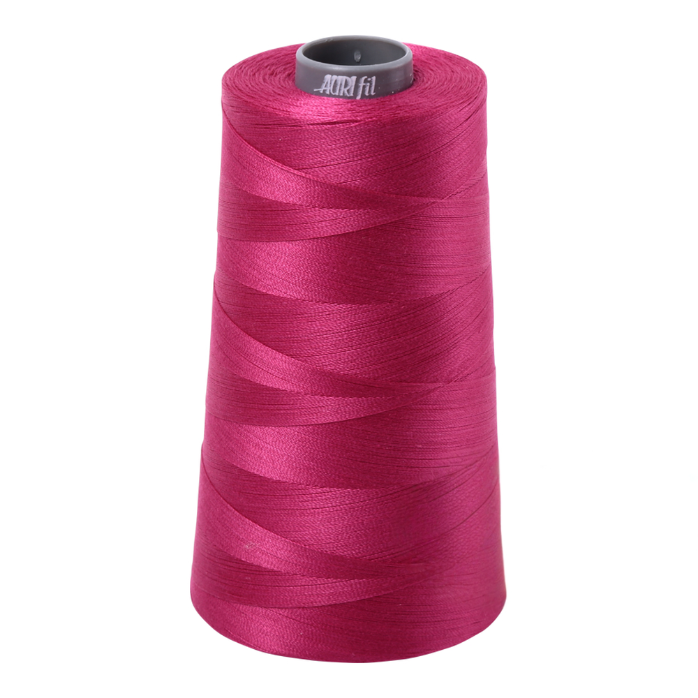 Aurifil embroidery thread spool in Red Plum (1100) - 28wt 3300m