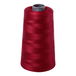 Aurifil embroidery thread spool in Red Wine (2260) - 28wt 3300m