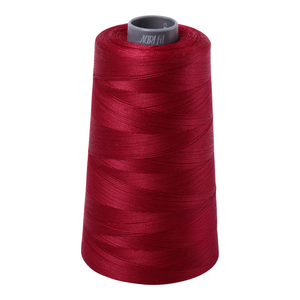Aurifil embroidery thread spool in Red Wine (2260) - 28wt 3300m