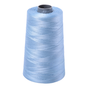 Aurifil embroidery thread spool in Robins Egg (2715) - 28wt 3300m