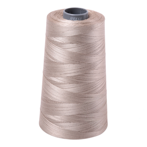 Aurifil embroidery thread spool in Rope Beige (5011) - 28wt 3300m
