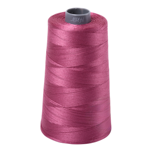 Aurifil embroidery thread spool in Rose (2450) - 28wt 3300m