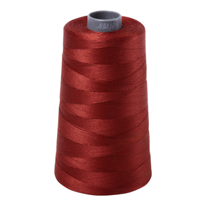 Aurifil embroidery thread spool in Rust (2355) - 28wt 3300m
