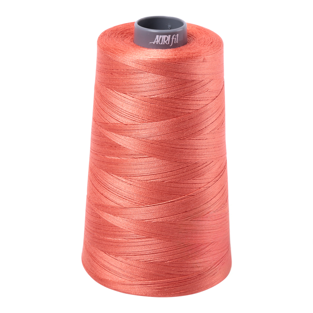 Aurifil embroidery thread spool in Salmon (2225) - 28wt 3300m