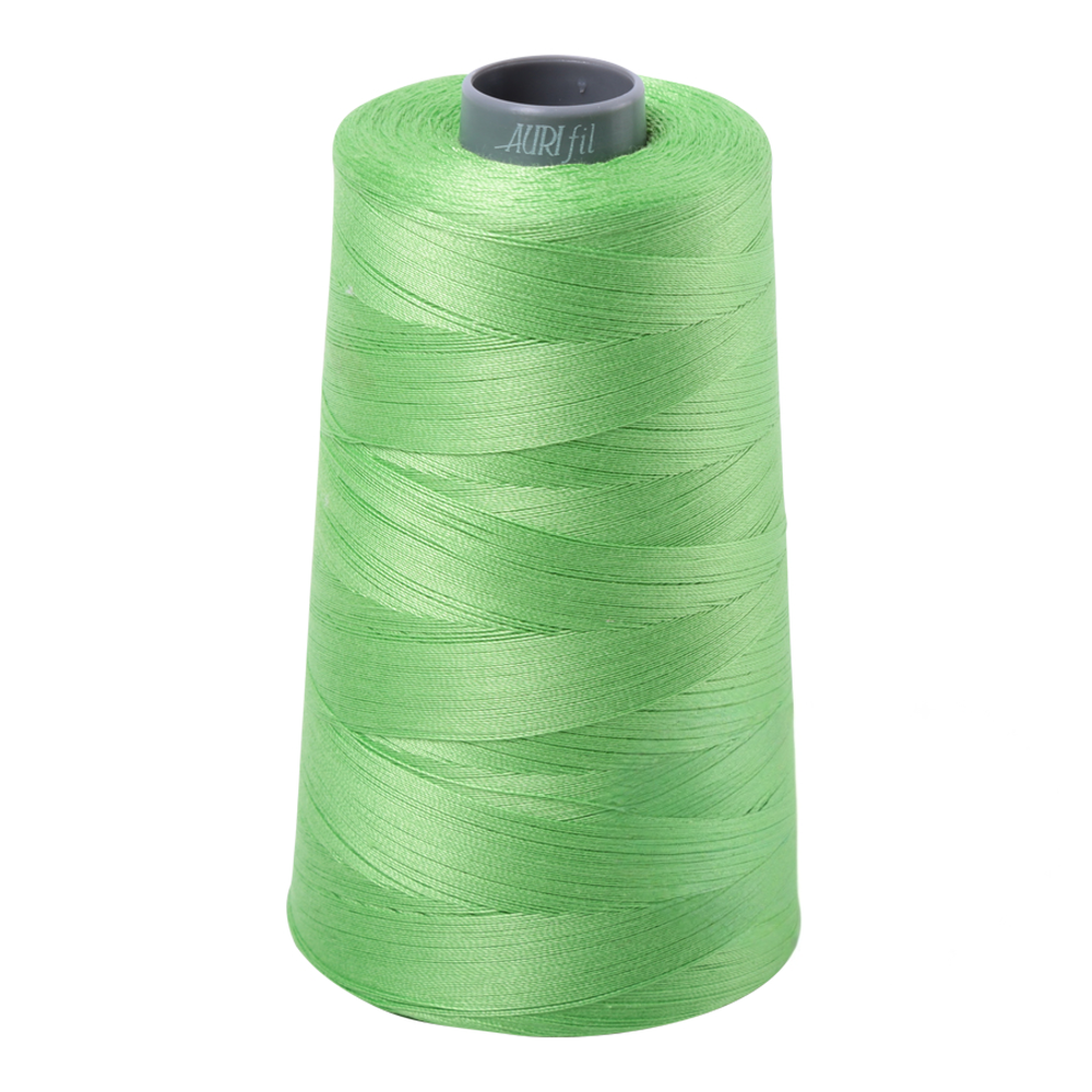 Aurifil embroidery thread spool in Shamrock Green (6737) - 28wt 3300m