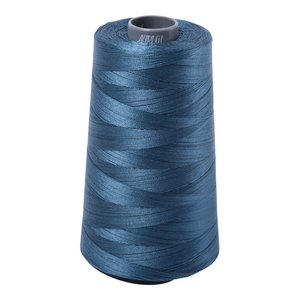 Aurifil embroidery thread spool in Smoke Blue (4644) - 28wt 3300m