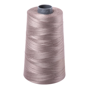 Aurifil embroidery thread spool in Steampunk (6730) - 28wt 3300m
