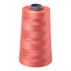 Aurifil embroidery thread spool in Tangerine Dream (6729) - 28wt 3300m