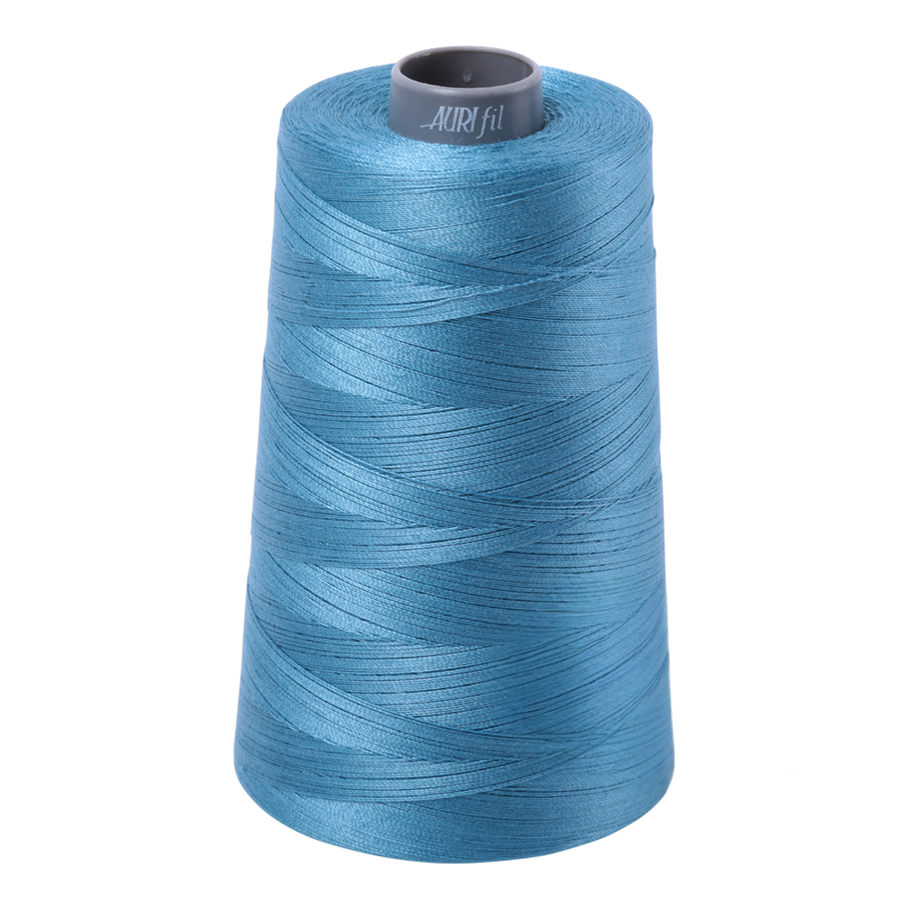 Aurifil embroidery thread spool in Teal (2815) - 28wt 3300m