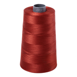 Aurifil embroidery thread spool in Terracotta (2385) - 28wt 3300m